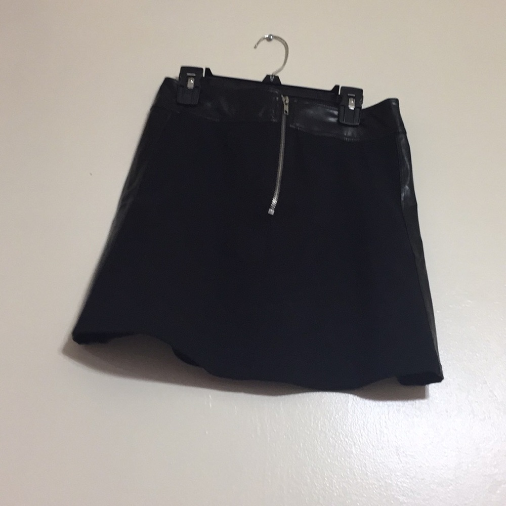 Sassy Leather Skirt